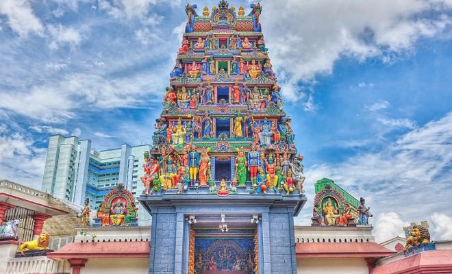 Sri-Mahamariamman-Temple Indian culture Malaysia