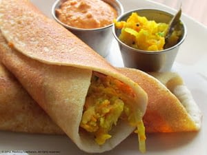 Masala Dosa, enjoy authentic South Indian food when traveling India