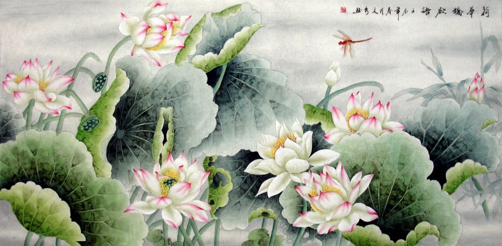 Chinese Art and Culture Lotus Flower