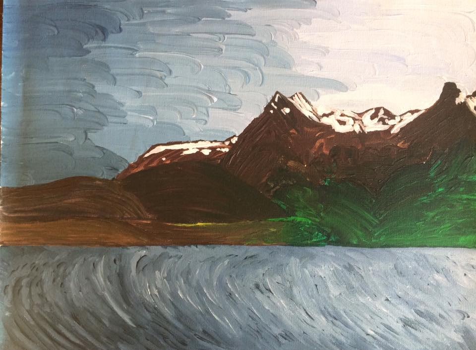 Alaska Landscape Art of Winter to Spring Change of Seasons - Yona Brodeur
